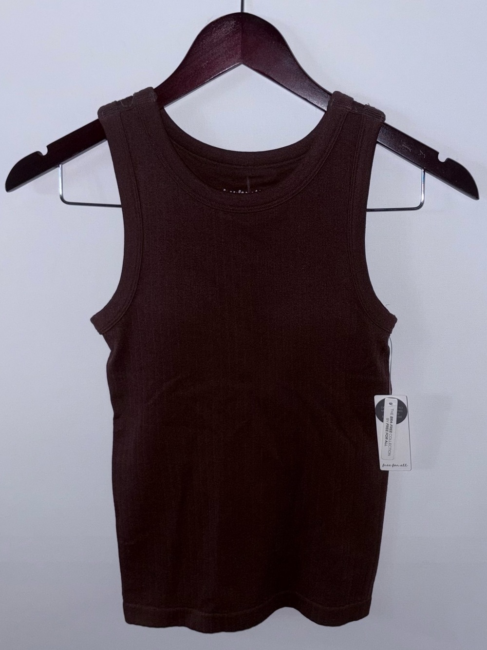 Free For All Ribbed Tank Top - Picture 2 of 4